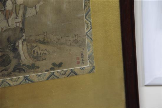 Chinese school, 18th / 19th century, 34cm.